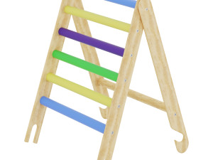 Winter horizontal bar Kinder 3D 모델