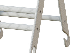 Winter horizontal bar Kinder 3D 모델