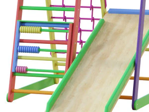 Childrens sports shelter for home-Kind-Start 3D Model