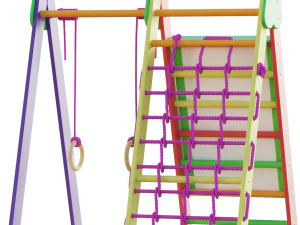 Childrens sports shelter for home-Kind-Start 3D Model
