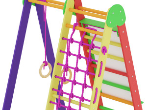 Childrens sports shelter for home-Kind-Start 3D मॉडल