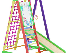 Childrens sports shelter for home-Kind-Start 3D मॉडल