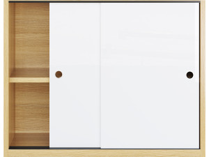 Living Room Contemporary Manufactured Wood Sideboard with Doors 3D 모델