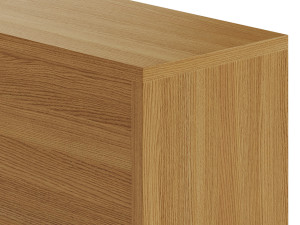 Living Room Contemporary Manufactured Wood Sideboard with Doors 3D 모델