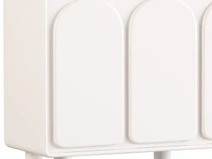 Living Room White Sideboard 3D Model