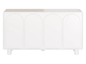 Living Room White Sideboard 3D Model