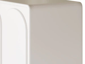 Living Room White Sideboard 3D Model