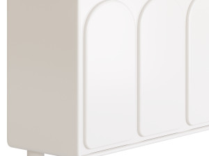 Living Room White Sideboard Modèle 3D