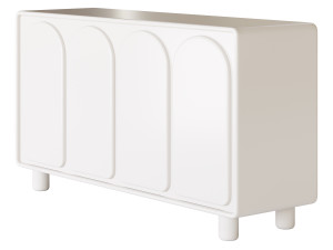 Living Room White Sideboard Modèle 3D