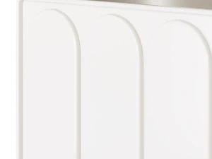 Living Room White Sideboard 3D Model