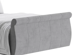 Lucia Upholstered Bed 3D Model