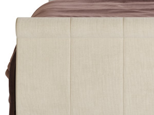 Lucia Upholstered Bed 3D Модель
