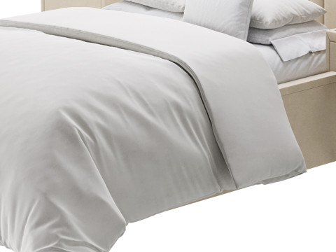 Madison Upholstered Ottoman Bed 3D Model