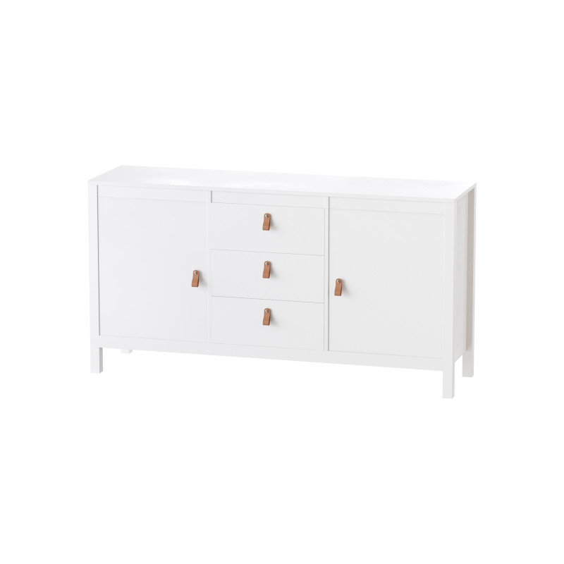 Mcintyre Wide 3 Drawer Sideboard Modelo 3D .c4d .max .obj .3ds .fbx .stl .blend 