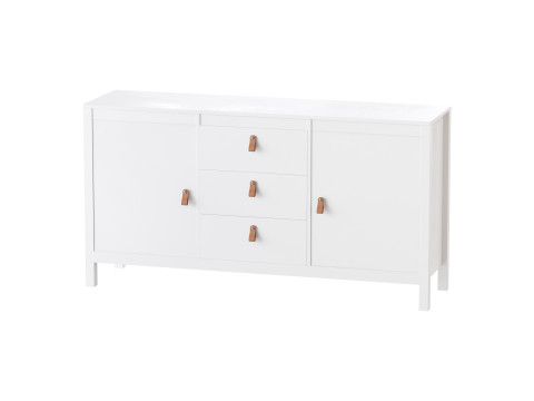 Mcintyre Wide 3 Drawer Sideboard 3D Model