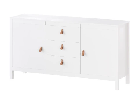 Mcintyre Wide 3 Drawer Sideboard 3D Model