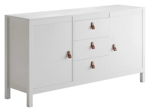 Mcintyre Wide 3 Drawer Sideboard 3D Model