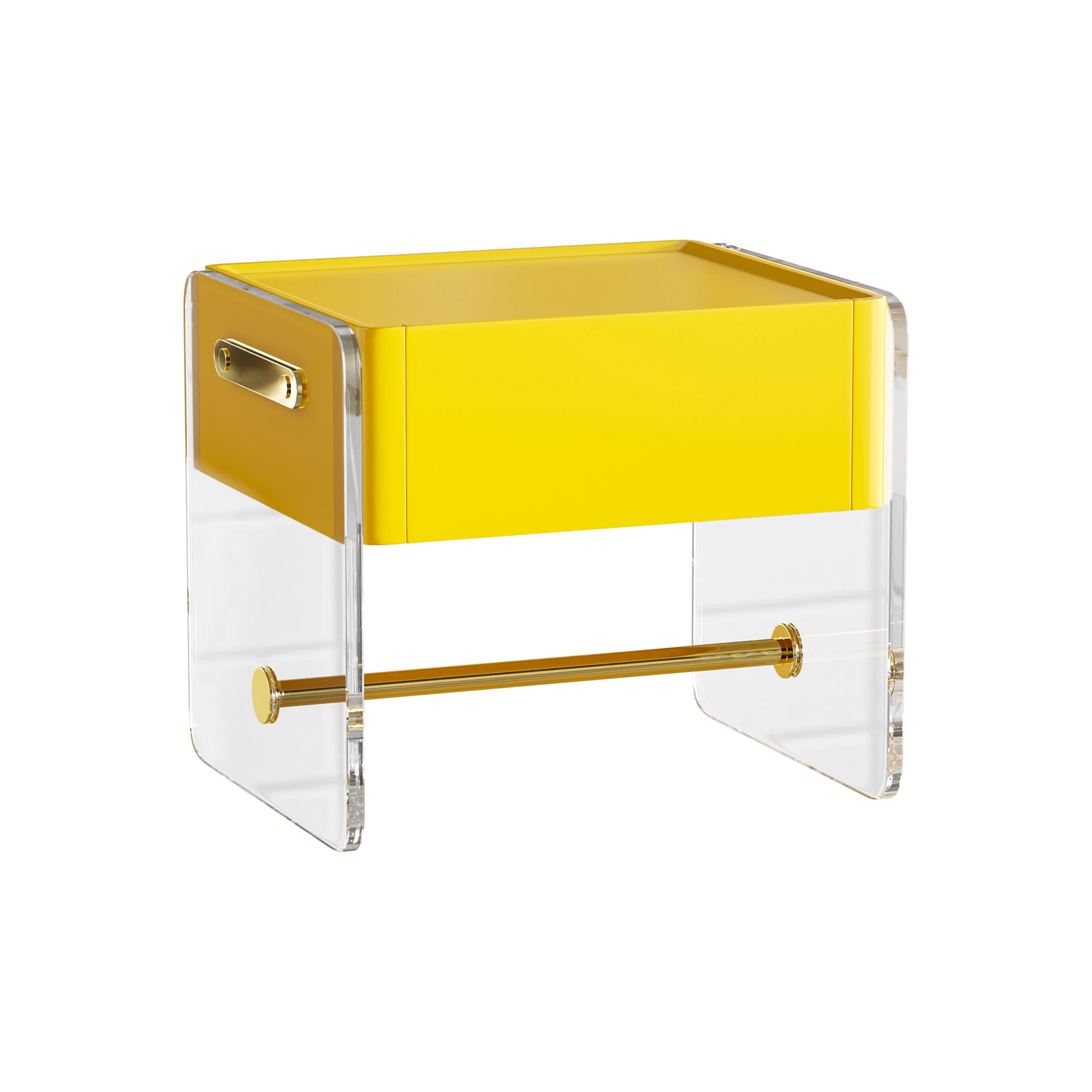 Minimalist Bedside Table 3D Model .c4d .max .obj .3ds .fbx .stl .blend 