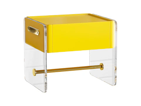 मिनिमलिस्ट बेडसाइड टेबल 3D मॉडल