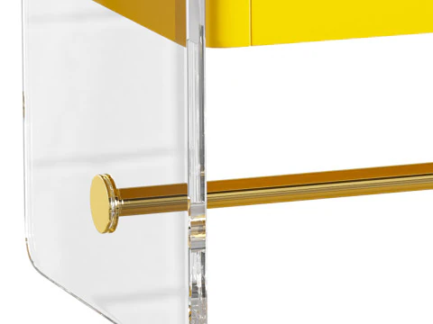 Minimalist Bedside Table 3D Model