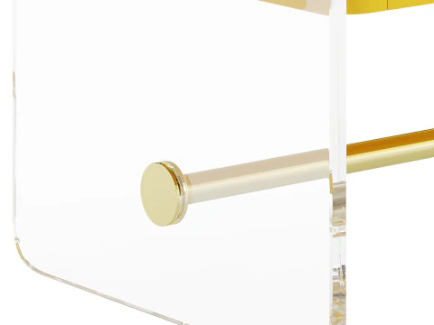 Minimalist Bedside Table 3D Model