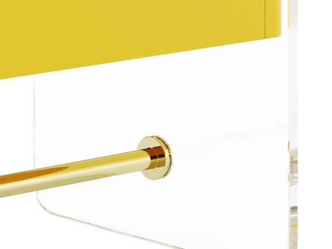 Minimalist Bedside Table 3D Model