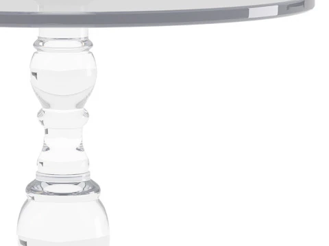 Minimalist Side Table 3D Model