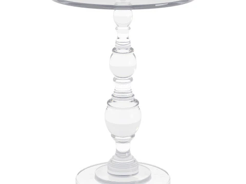 Minimalist Side Table 3D Model