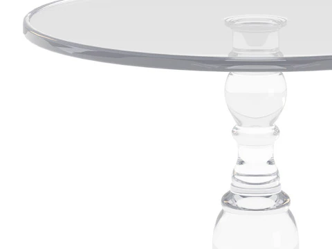 Minimalist Side Table 3D Model