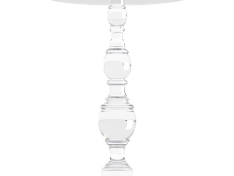 Minimalist Side Table 3D Model