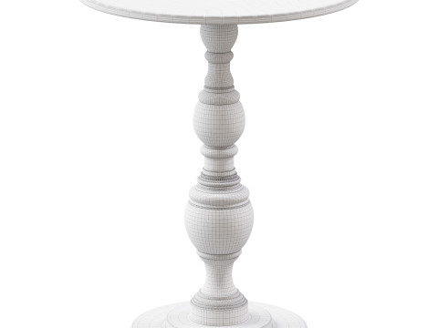 Minimalist Side Table 3D 模型