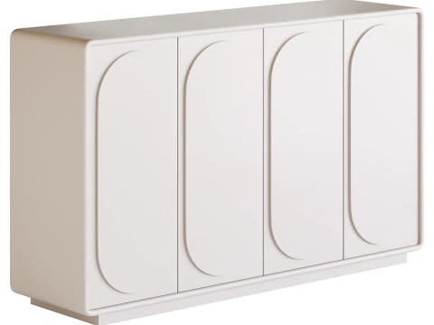 Mobile economical shoe rack 3D Model