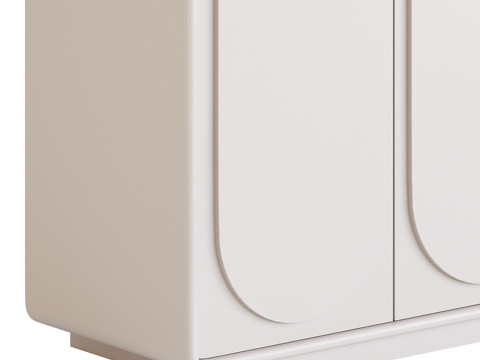 Mobile economical shoe rack Model 3D