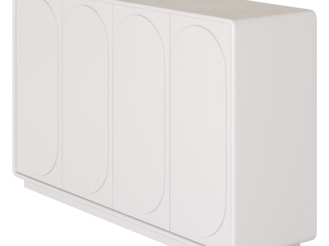 Mobile economical shoe rack Model 3D