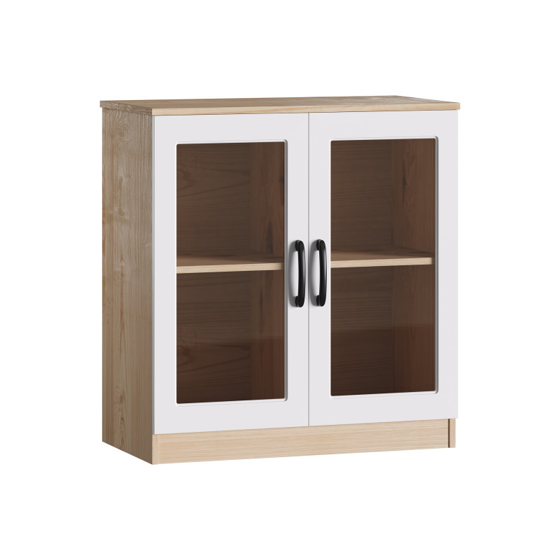 Modern Wood Buffet Cabinet 3D-Modell .c4d .max .obj .3ds .fbx .stl .blend 