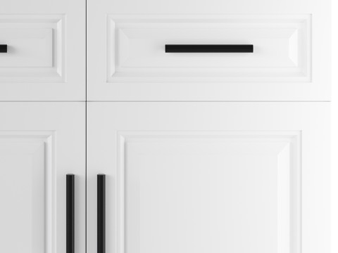 Modern Wood Buffets Sideboards 1 3Dモデル