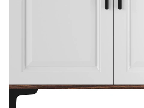 Modern Wood Buffets Sideboards 1 3D Model