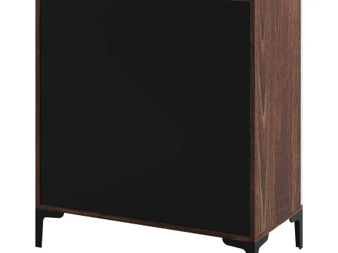 Modern Wood Buffets Sideboards 1 3D Model