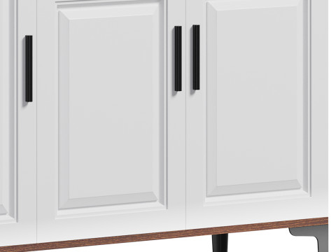 Modern Wood Buffets Sideboards 2 3D Model