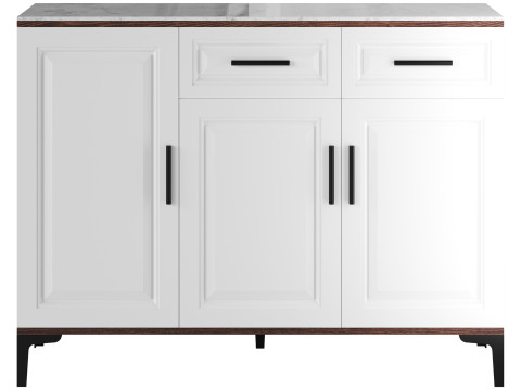 Modern Wood Buffets Sideboards 2 3D Model