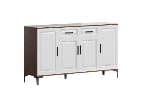 Nowoczesne drewniane kredensy bufetowe 3 Model 3D