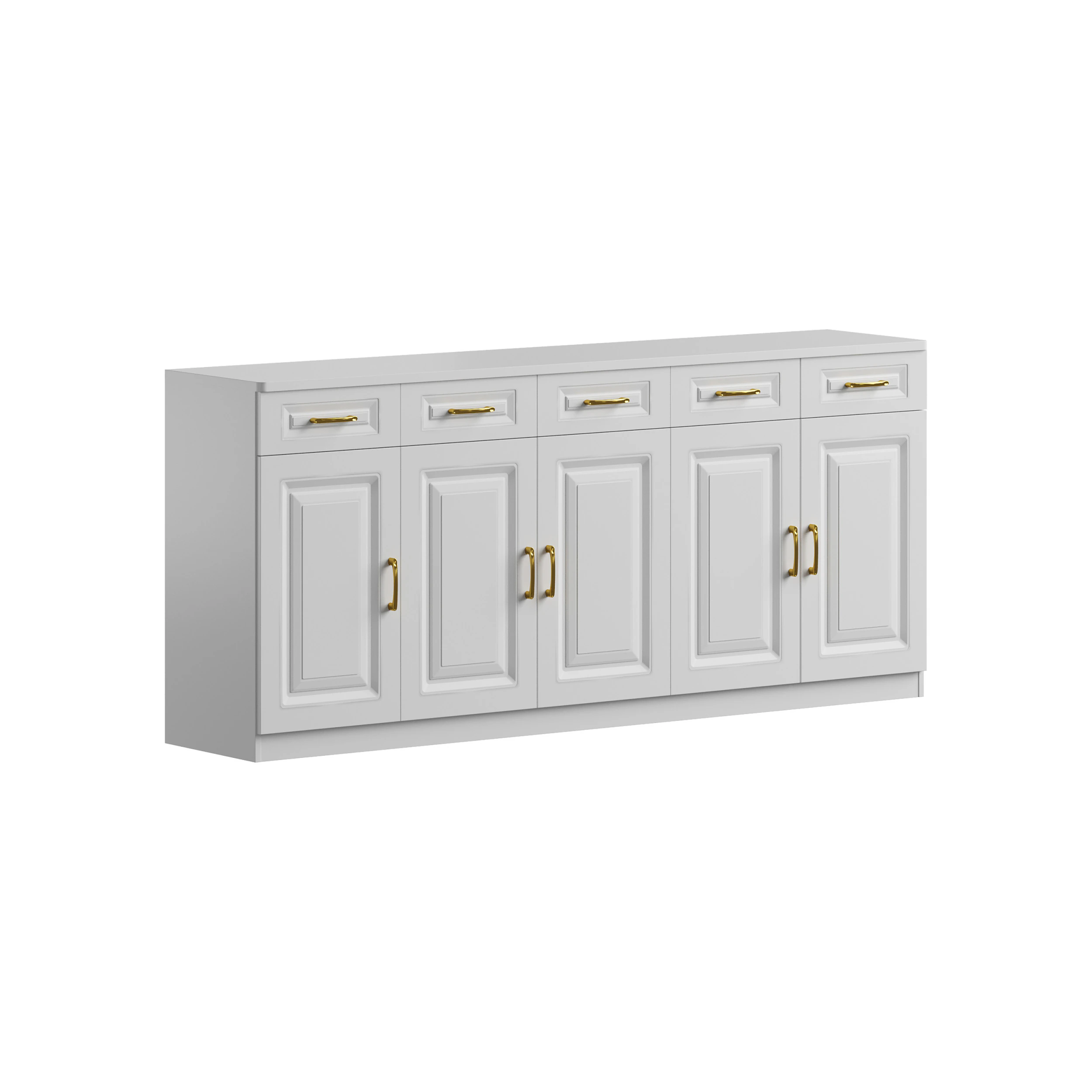 Credenza moderna in legno Credenza 1 Modello 3D .c4d .max .obj .3ds .fbx .stl .blend 