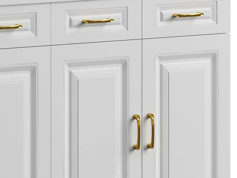 Credenza moderna in legno Credenza 1 Modello 3D