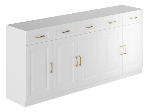Credenza moderna in legno Credenza 1 Modello 3D