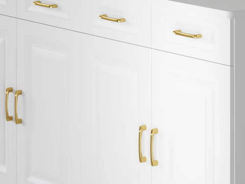 Credenza moderna in legno Credenza 1 Modello 3D