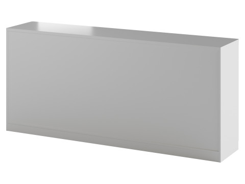 Modern Wood Sideboard Credenza 1 Modelo 3D