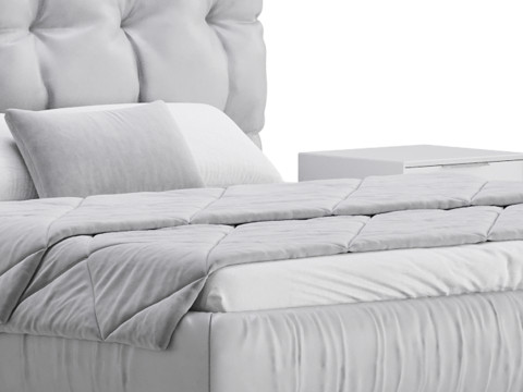 Modern Bed Frame Foam Standard Bed 3D Model