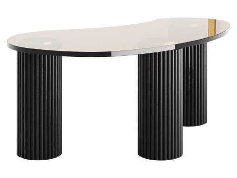 Modern Black Coffee Table Modelo 3D