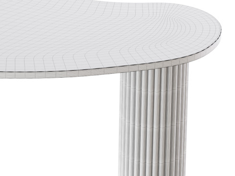Modern Black Coffee Table Modelo 3D