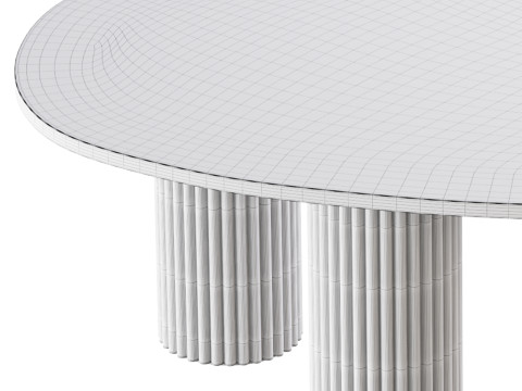 Modern Black Coffee Table Modelo 3D
